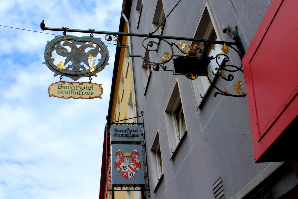 Burghotel Stammhaus Nuremberg Exterior photo